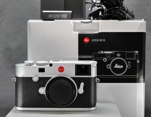 Leica m10 argento - argento, del