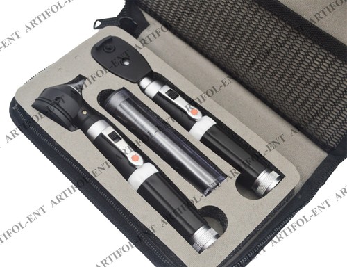 Set mini otoscopio - set, y