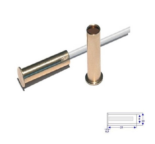 Contatto magnetico ottone - contatto,