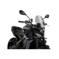 CUPOLINO NAKED TOURING PUIG PER YAMAHA MT-09 850 Y-AMT 2024 > 2025 FUME CHIARO