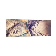 Quadro su Vetro 90x30cm