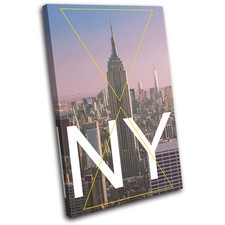 New York NY Tipografia Città