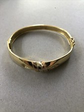 Bracciale Rigido In Oro Giallo
