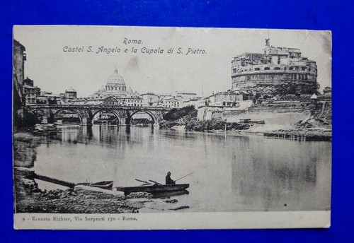 Cartolina antica roma - 🔵,