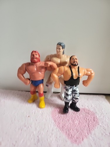 Set vintage wrestling wwe - set,