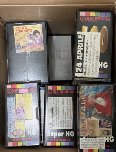 Vhs registrate tv anni - registrate,