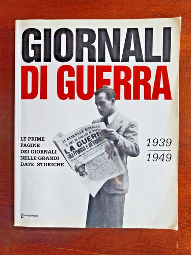 Libro giornali guerra - libro, di