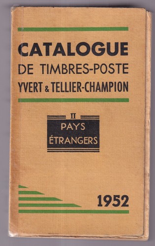 Libro catalogo yvert - catalogo,