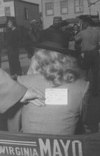 Set Film Attrice Virginia Mayo