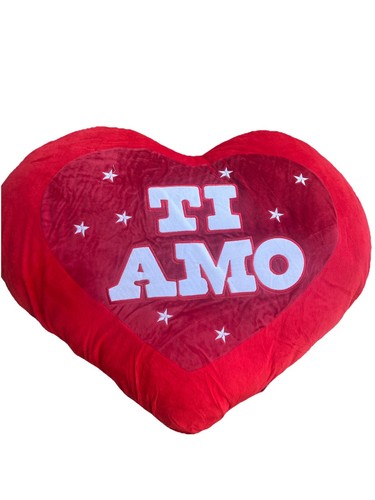 Cuore cuscino peluche - cuscino, gigante