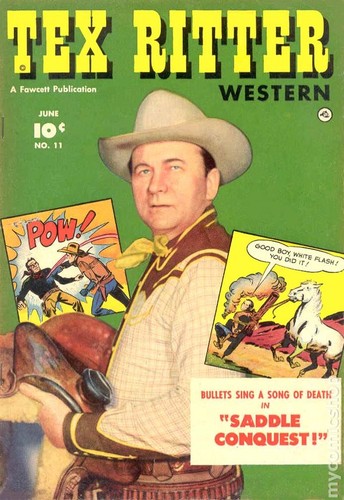 Tex ritter western vg fn - ritter, vg/fn