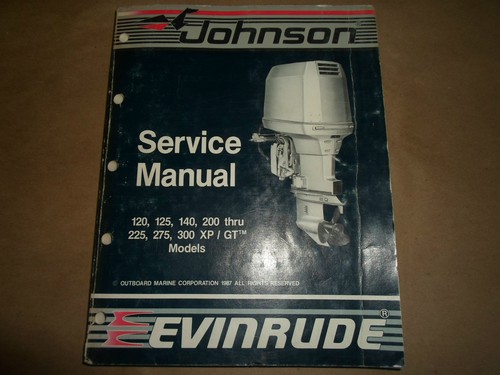 1988 johnson evinrude 120 125 - johnson,