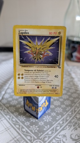 Carta pokemon zapdos 62 - carta, 30/62