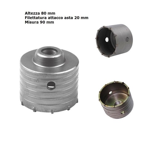 Fresa carotatrice tazza - fresa, 90