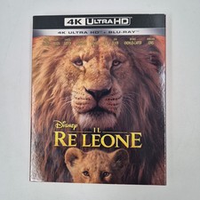 Blu-Ray 4K Ulta HD IL RE LEONE Disney Donald Glover Seth Rogen UHD HDR dvd