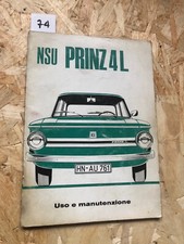 NSU PRINZ 4L - MANUALE USO