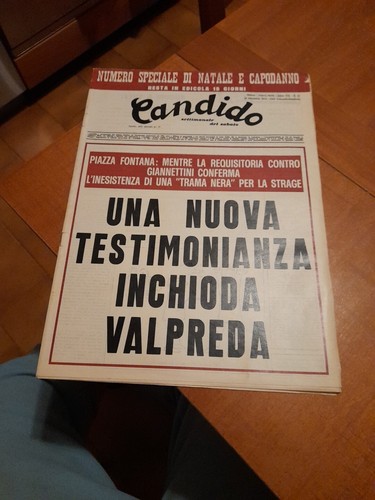 Candido settimanale del - candido, sabato