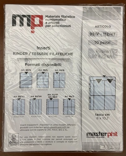 Inserti pezzi masterphil - 10,