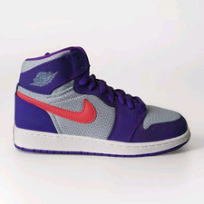 NIKE AIR JORDAN 1 RETRO HIGH GG, viola feroce' TAGLIA UK 4,5 EUR 37,5 (332148 405