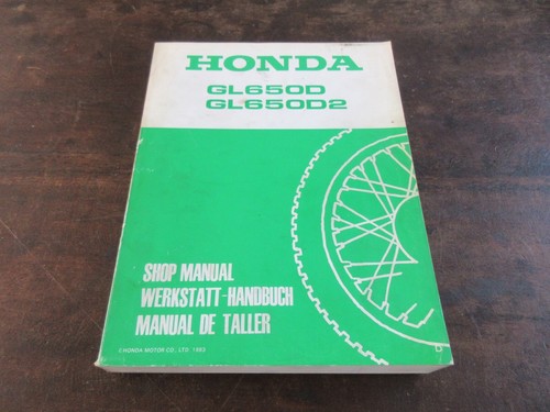 Honda gl650d gl650d2 - honda, shop