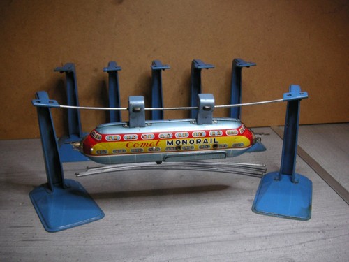 Space monorail comet - space,