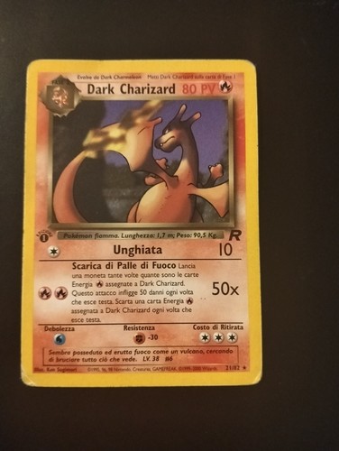 Pokemon dark charizard - 21/82,