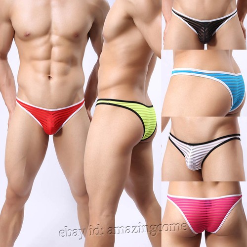 Slip uomo maglia trasparente