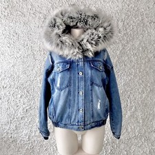 ZUIKI GIUBBOTTO JEANS DENIM