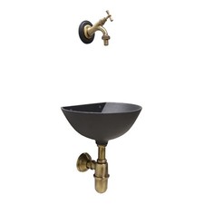 Fontana a muro 600 grigio