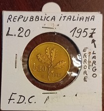 - moneta Italia - 20 lire 1957