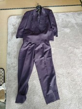 Gilet tuta viola vintage