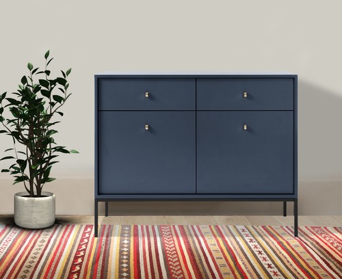 Cassettiera credenza 103 cm - cassettiera, 103,5