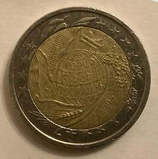 La moneta da 2 euro è stata