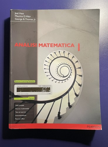 Analisi matematica vol - analisi, vol.1