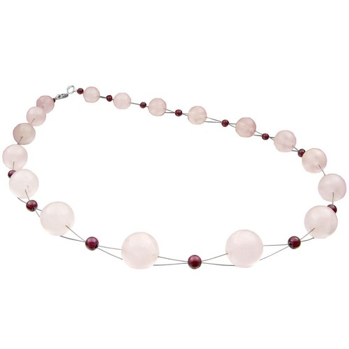 Collana collier quarzo - collana, in