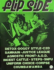 Flipside #45 punk fanzine