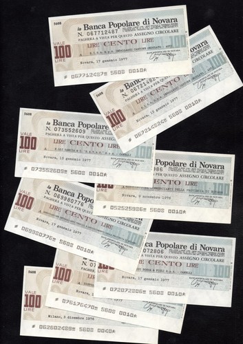 Mini assegni banca popolare - assegni,
