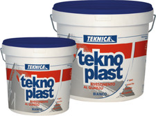 Pittura al Quarzo per esterni Bianca Bianco Idrorepellente 4/14 LT Teknica