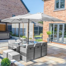 Harrier Ombrellone A Doppio Braccio 4.6m | Ombrellone  – Copertura & Base