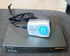 Switch 8 porte +Up-Link 10/100 D-Link DES-1008D con alimentatore compatibile