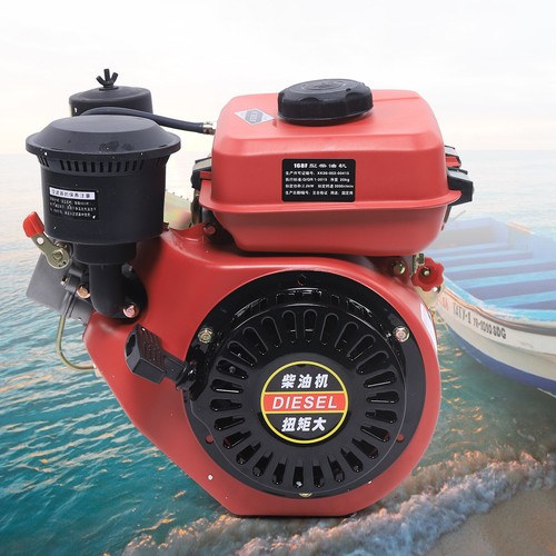 Motore diesel monocilindrico - diesel,