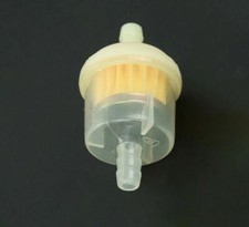 Filtro benzina carburante universale 6/7mm trasparente moto scooter magnete