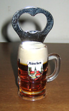 CALAMITA FRIGO con APRIBOTTIGLIE a forma di Boccale di Birra MUNCHEN - vintage