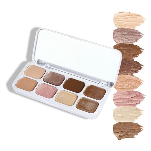 Pezzo palette trucco - 1, lucido