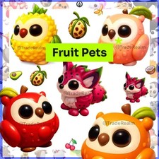 Adopt me FRUTTA ANIMALI