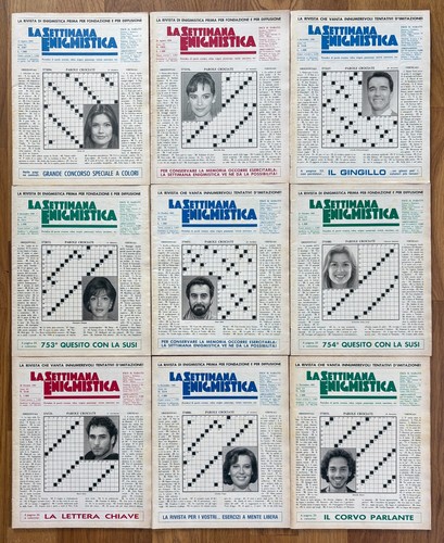 Settimana enigmistica anno - la,