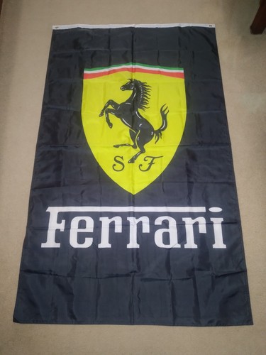 Striscione bandiera ferrari - bandiera,
