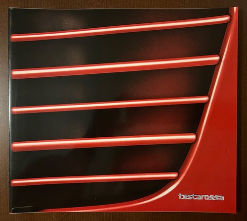 Brochure ferrari testarossa - ferrari,