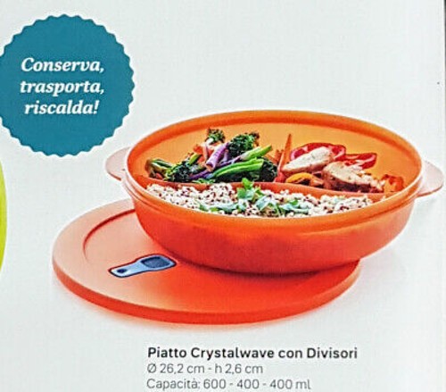 Tupperware piatto crystalwave - tupperware:,