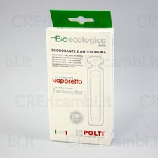 POLTI Deodorante Antischiuma Bioecologico Pino Vaporetto Lecoaspira Lecologico